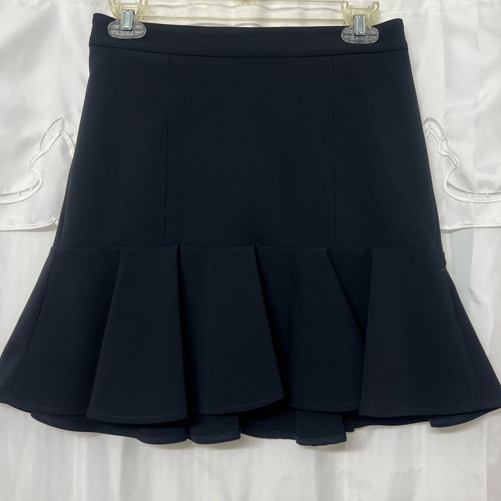 Veronica Beard Francesca Mini Skirt – Black | Size 4